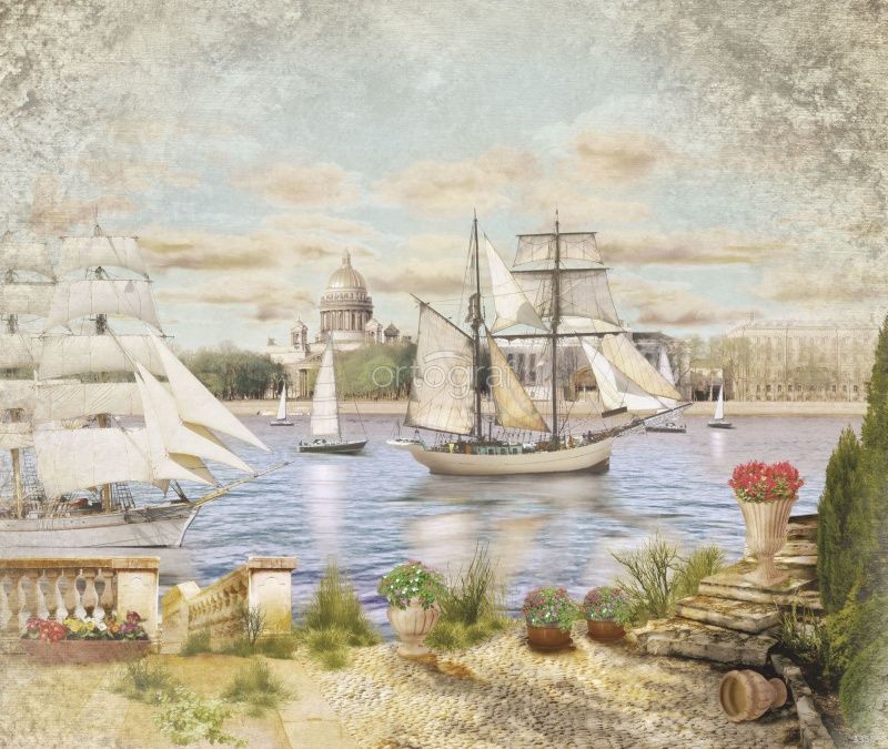 Фреска Регата Art.3358