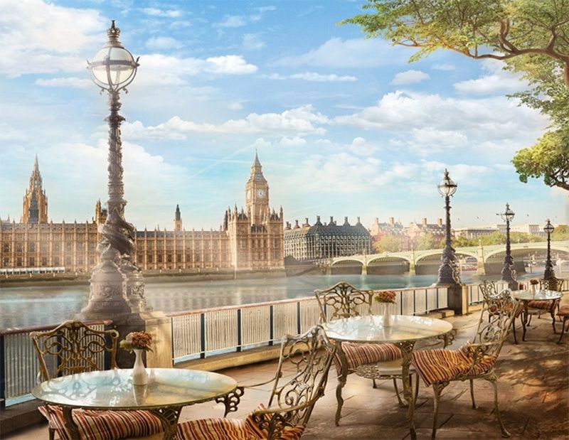 Фреска Современный Графический Дизайн 44478