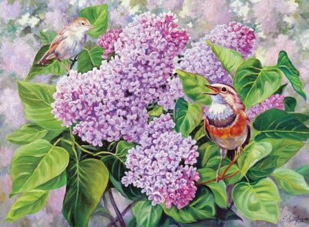 Сиреневые трели Art.8239
