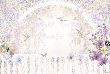 Утренняя цветочная арка Art.30388