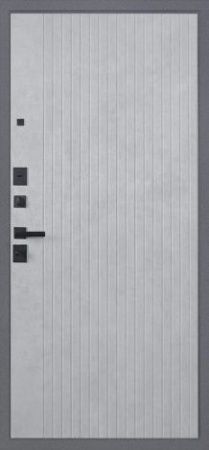 Стальная дверь ‭Беркут «бетон светлый» АСД