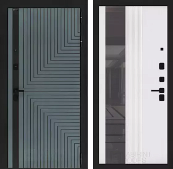 Входная дверь Кредор с Зеркалом 32 тонированным