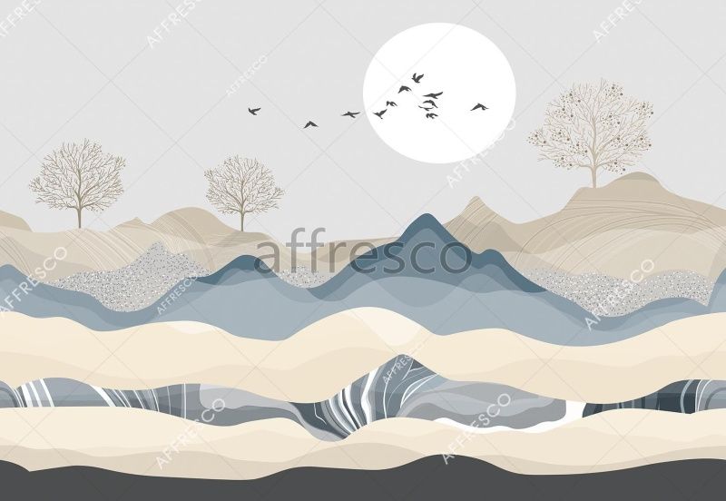 Ущелье реки, арт. ID139350