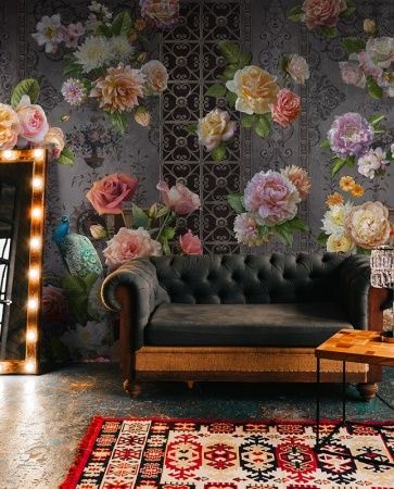 Графика Цветочный шик.  ag0136