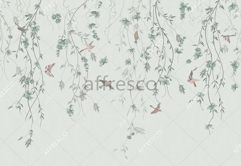 Птицы и цветы, арт. ID137770