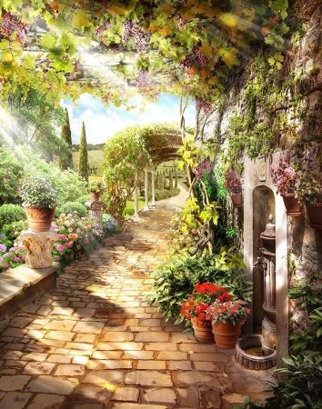 Фреска Современный Графический Дизайн 44485