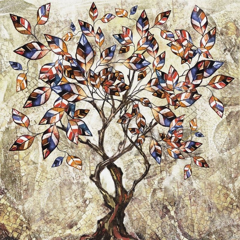 Фреска Рисунок дерева Art.33320