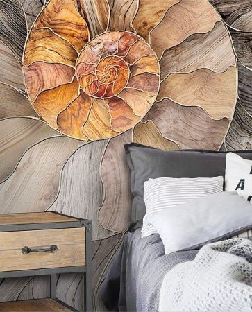 Графика Ракушка. Лофт. Современное искусство. ag0213