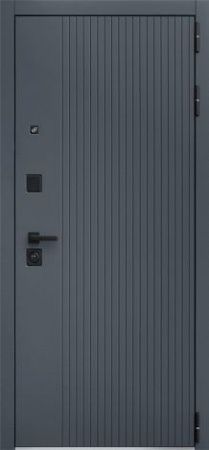 Стальная дверь «Вертикаль» для квартиры АСД