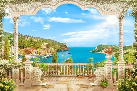 Фреска Современный Графический Дизайн 50028