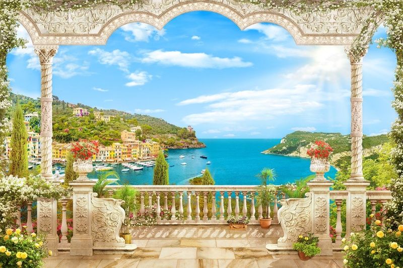 Фреска Современный Графический Дизайн 50028