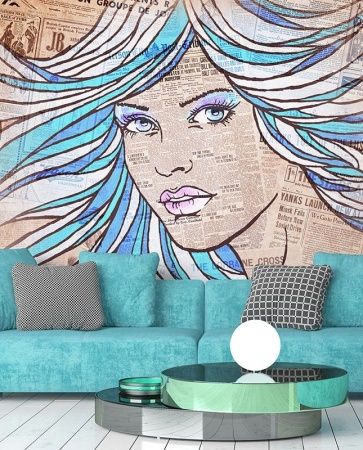 Графика Портрет девушки. ag0041