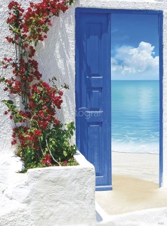 Фреска Пляж на острове Парос Art.4162