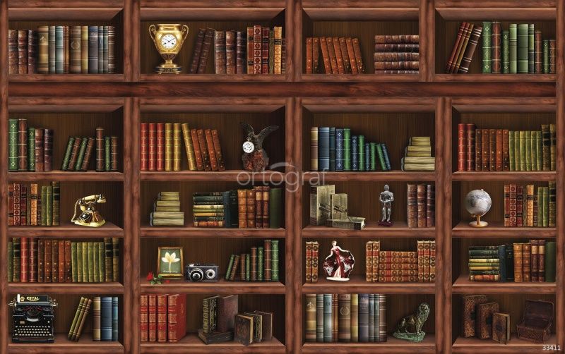 Стеллаж с книгами Art.33411