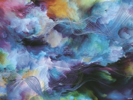 Фреска Красочный взрыв Art.33774