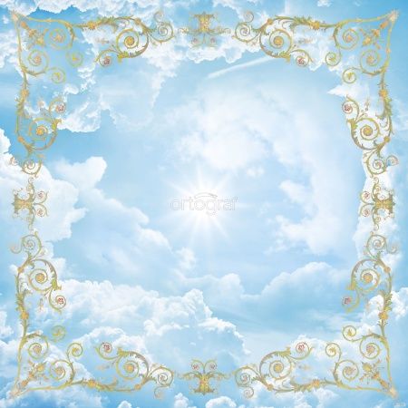 Фреска Облака и узоры Art.33332