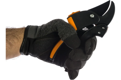Fiskars Секатор контактный PowerStep с храповым механизмом (1000575)