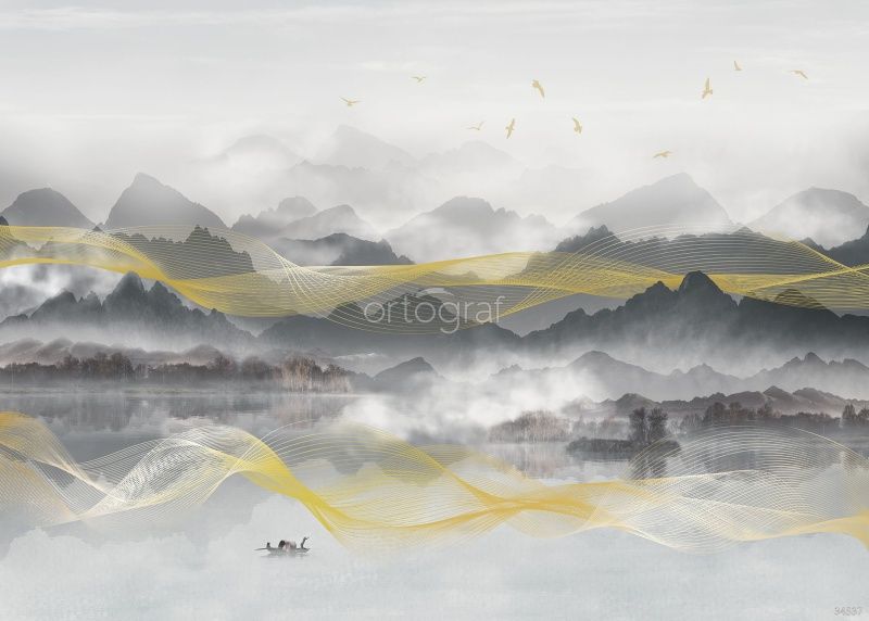 Туман над лесом Art.34537