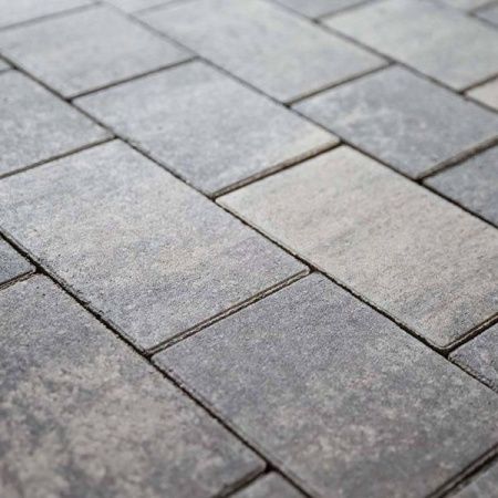 Тротуарная плитка STEINGOT Новый город Штайн Сильвер Верхний прокрас 60 мм