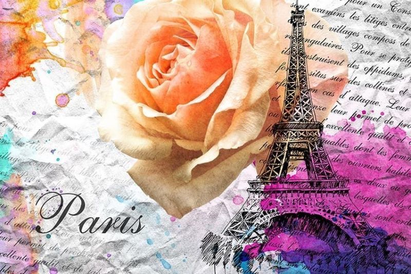 Фреска Цветы, цветочная коллекция арт. K_032