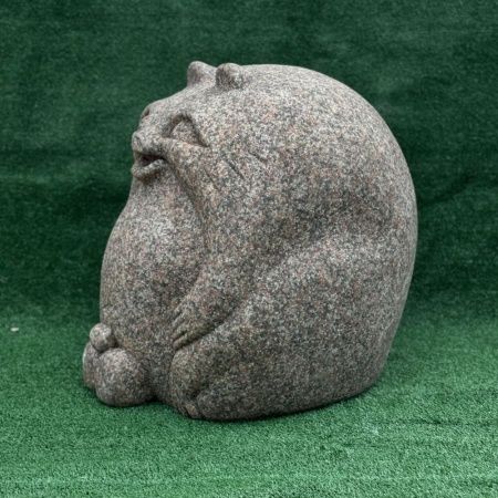 Камень на люк Кот XL Светло-коричневый