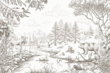 Таёжный лес