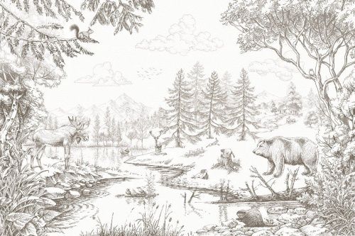 Фреска Таёжный лес