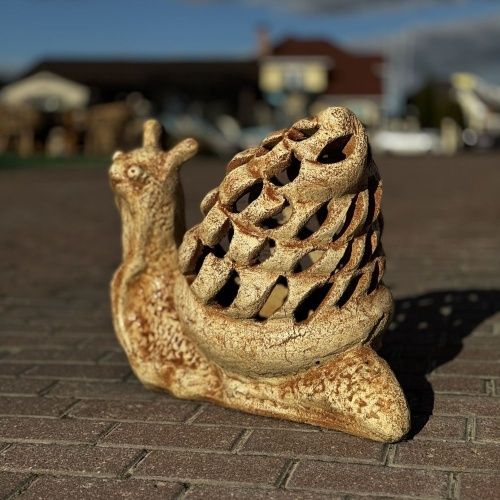 Керамический фонарь "Улитка"