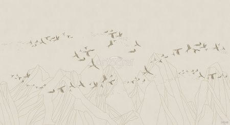 Фреска Линия полета Art.34548