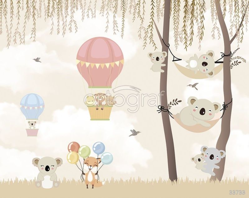 Фреска Коалы Art.33733