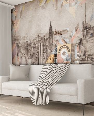 Графика Большое яблоко. Графика. Лофт.   ag0080