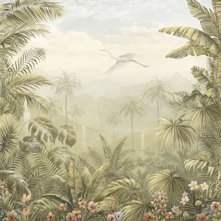 Фреска Tropical Тропический лес. ag0182