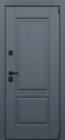 Стальная дверь «Гермес НЕОКЛАССИКА» графит АСД