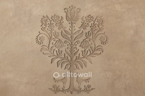 Фреска Каменный цветок