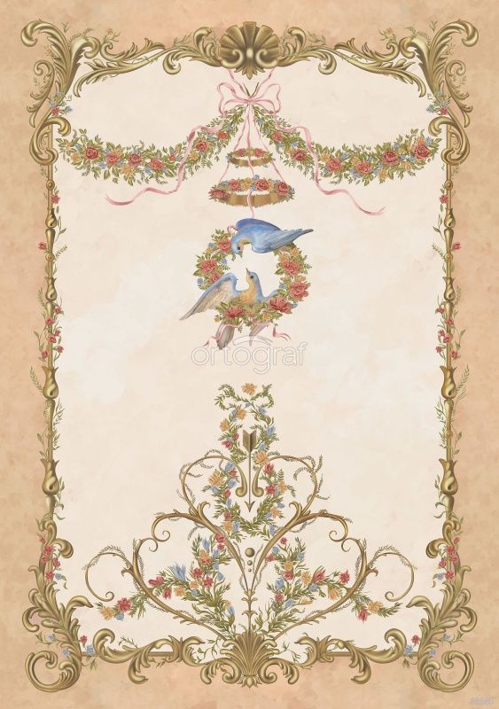 Фреска Орнамент  Art.33335