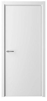 Дверь СТАТУС А ширина 60 см Эмаль ПГ кромка Хром