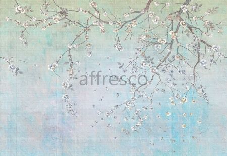 Ветка на голубом фоне, арт. ID136273