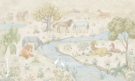 Лошади на лугу-1