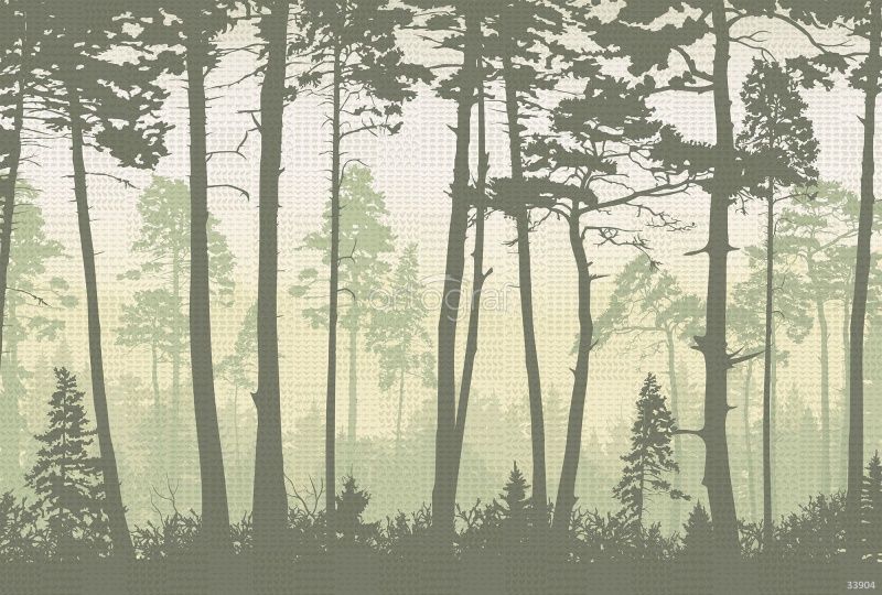Туманный лес Art.33904