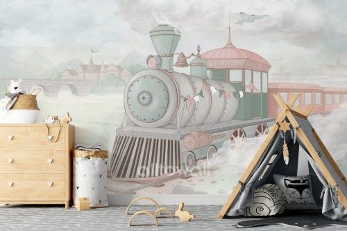 Фреска Поезд