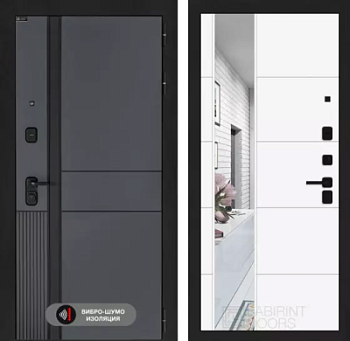 Входная дверь Эволаб с зеркалом 19