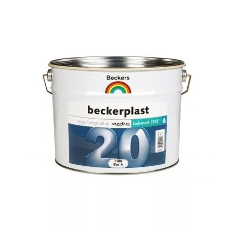 Краска для стен и потолков Beckers Beckerplast 20, 9 л