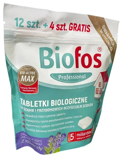 BIOFOS  биологические таблетки для септиков очистительных станция