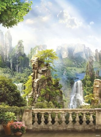 Скалы и вдопады Art.30465