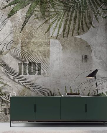 Графика Тропическая абстракция. Лофт. ag0412