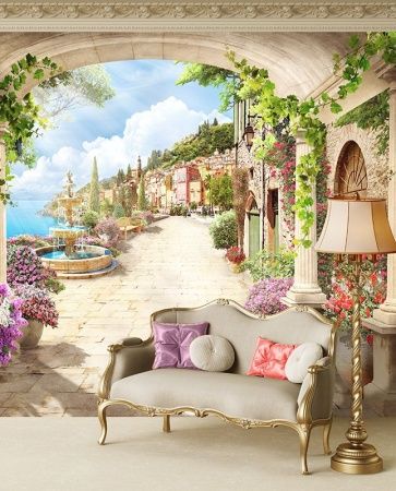 Фреска Современный Графический Дизайн 44466