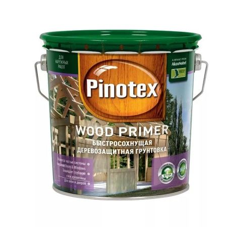 Грунтовка Pinotex Wood Primer, 9 л