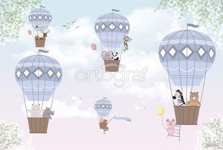 На воздушных шариках Art.33687