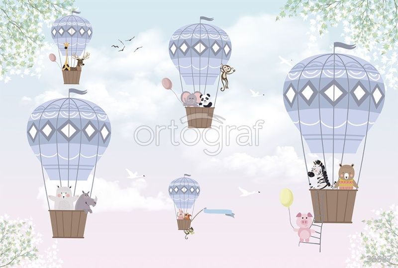 На воздушных шариках Art.33687