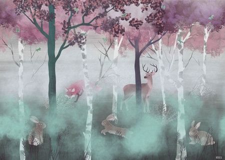 Фреска Лес Art.8311